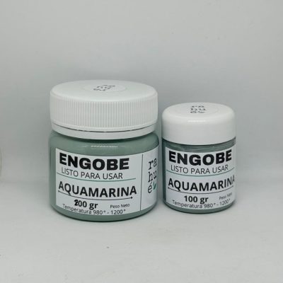 Engobe cerámico AQUAMARINA 100 gr / 200 gr listo para usar