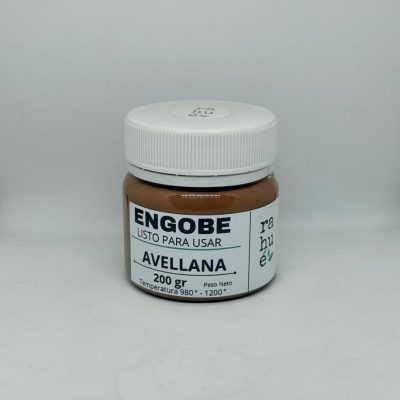 Engobe Rahué Avellana 200 gr listo para usar