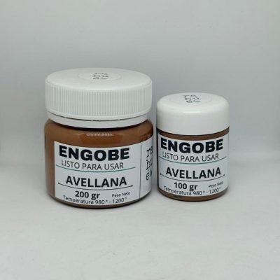 Engobe cerámico AVELLANA 100 gr / 200 gr listo para usar