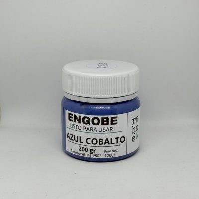Engobe cerámico AZUL COBALTO 200 gr  listo para usar