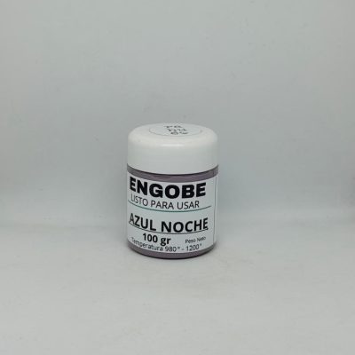 Engobe cerámico AZUL NOCHE 100 gr  listo para usar