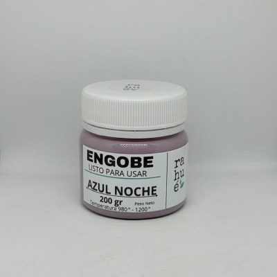 Engobe cerámico AZUL NOCHE 200 gr listo para usar