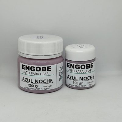 Engobe cerámico AZUL NOCHE 100 gr / 200 gr listo para usar