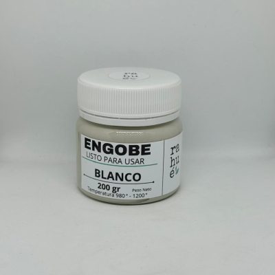 Engobe cerámico BLANCO 200 gr  listo para usar