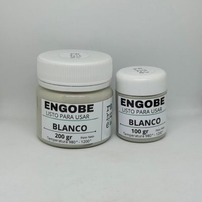 Engobe cerámico Rahué BLANCO 100 gr / 200 gr listo para usar