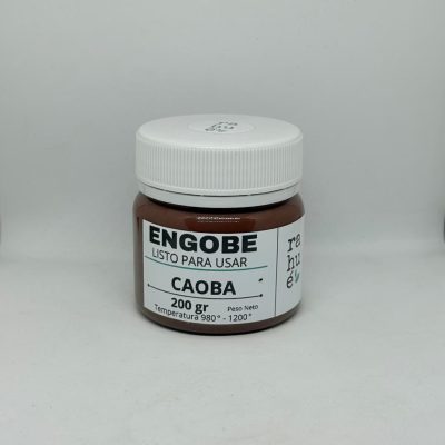 Engobe cerámico CAOBA 200 gr listo para usar