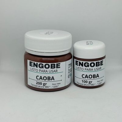 Engobe cerámico CAOBA 100 gr / 200 gr listo para usar