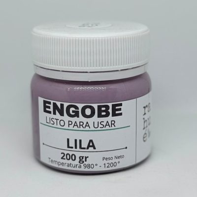 Engobe Cerámico Rahué LILA 200 gr Listo para Usar