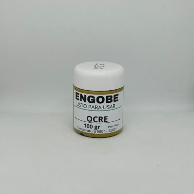 Engobe cerámico OCRE 100 gr  listo para usar