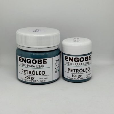 Engobe cerámico Rahué PETRÓLEO 100 gr / 200 gr listo para usar