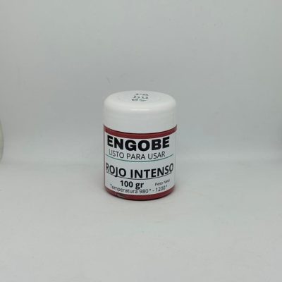 Engobe cerámico ROJO INTENSO 100 gr | listo para usar
