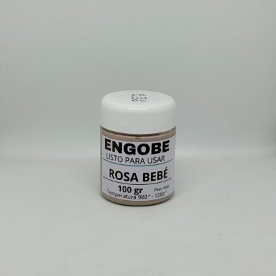 Engobe cerámico ROSA BEBÉ 100 gr  listo para usar