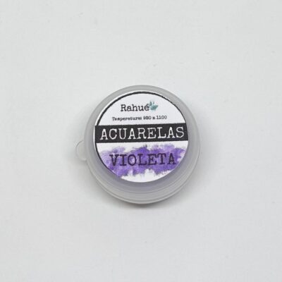 Acuarela cerámica Rahué VIOLETA - Pastilla sólida