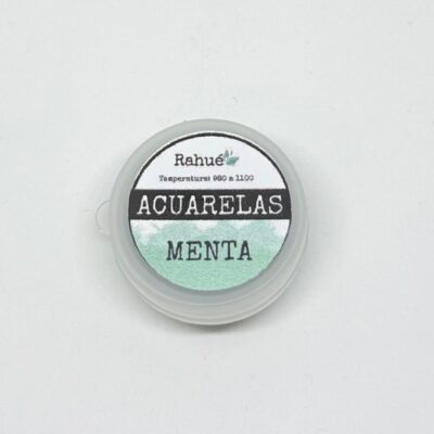 Acuarela cerámica Rahué MENTA - Pastilla Sólida