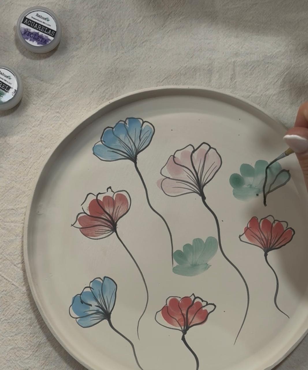 Caja de Acuarelas Cerámicas Rahué: colores para cerámica listos para usar - Imagen 4