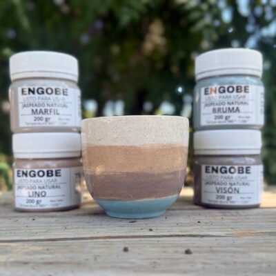 Engobes JASPEADOS naturales
