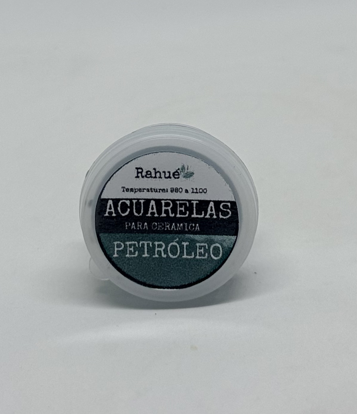 Acuarela cerámica Rahué PETRÓLEO- Pastilla sólida