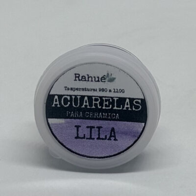 Acuarela cerámica Rahué LILA - Pastilla sólida
