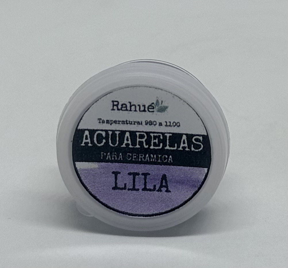 Acuarela cerámica Rahué LILA - Pastilla sólida
