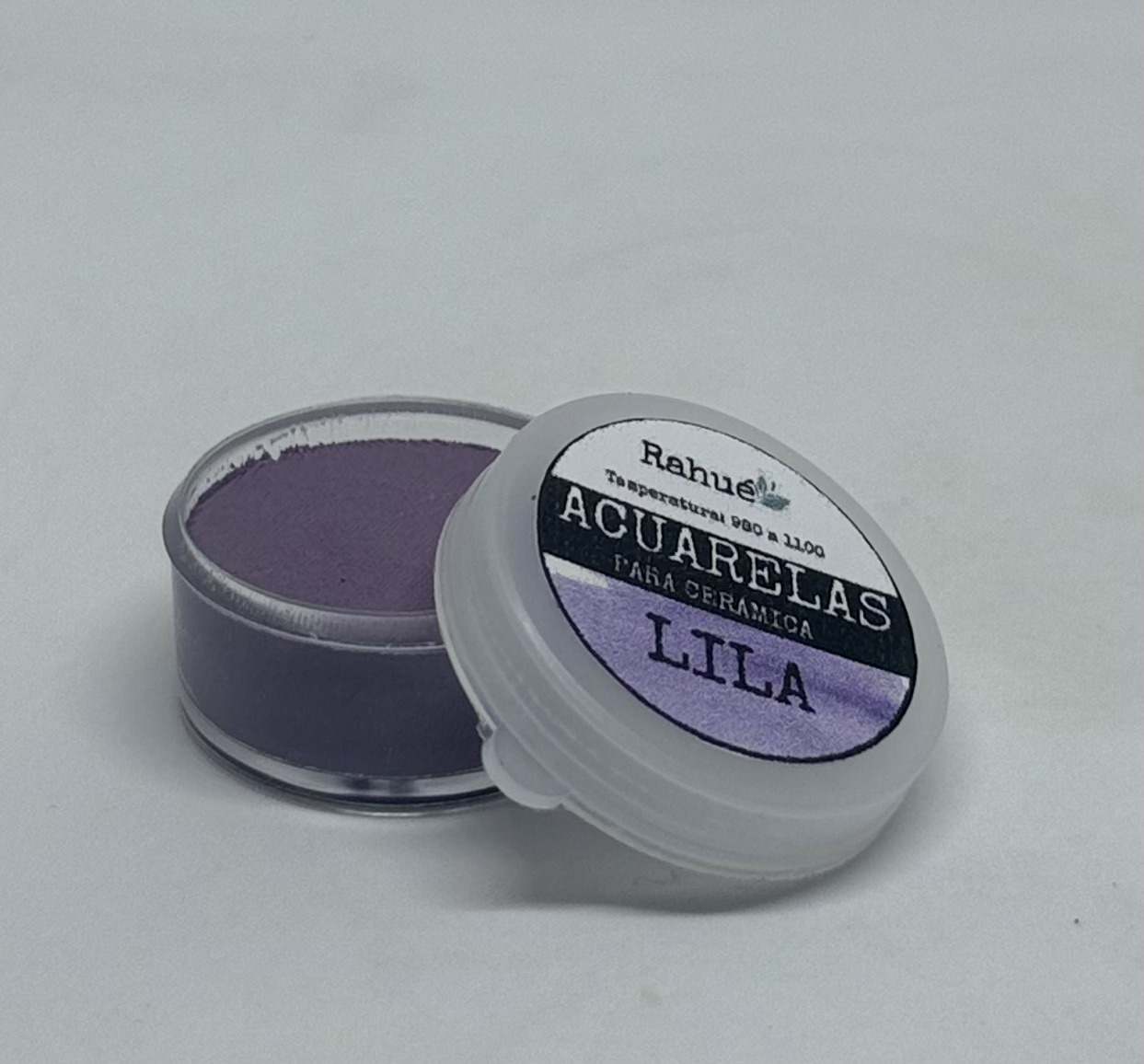 Acuarela cerámica Rahué LILA - Pastilla sólida - Imagen 3