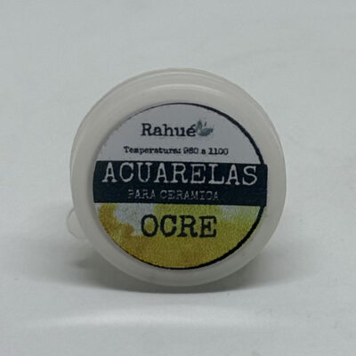 Acuarela cerámica Rahué OCRE - Pastilla sólida