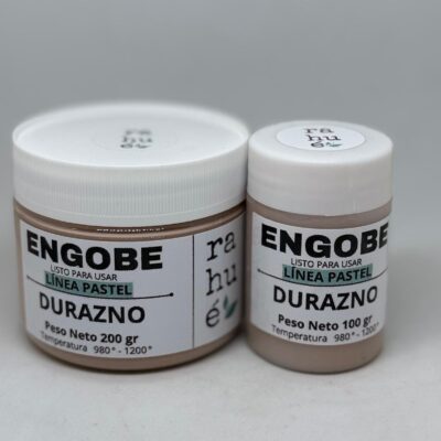 Engobe Pastel DURAZNO Rahué para Cerámica